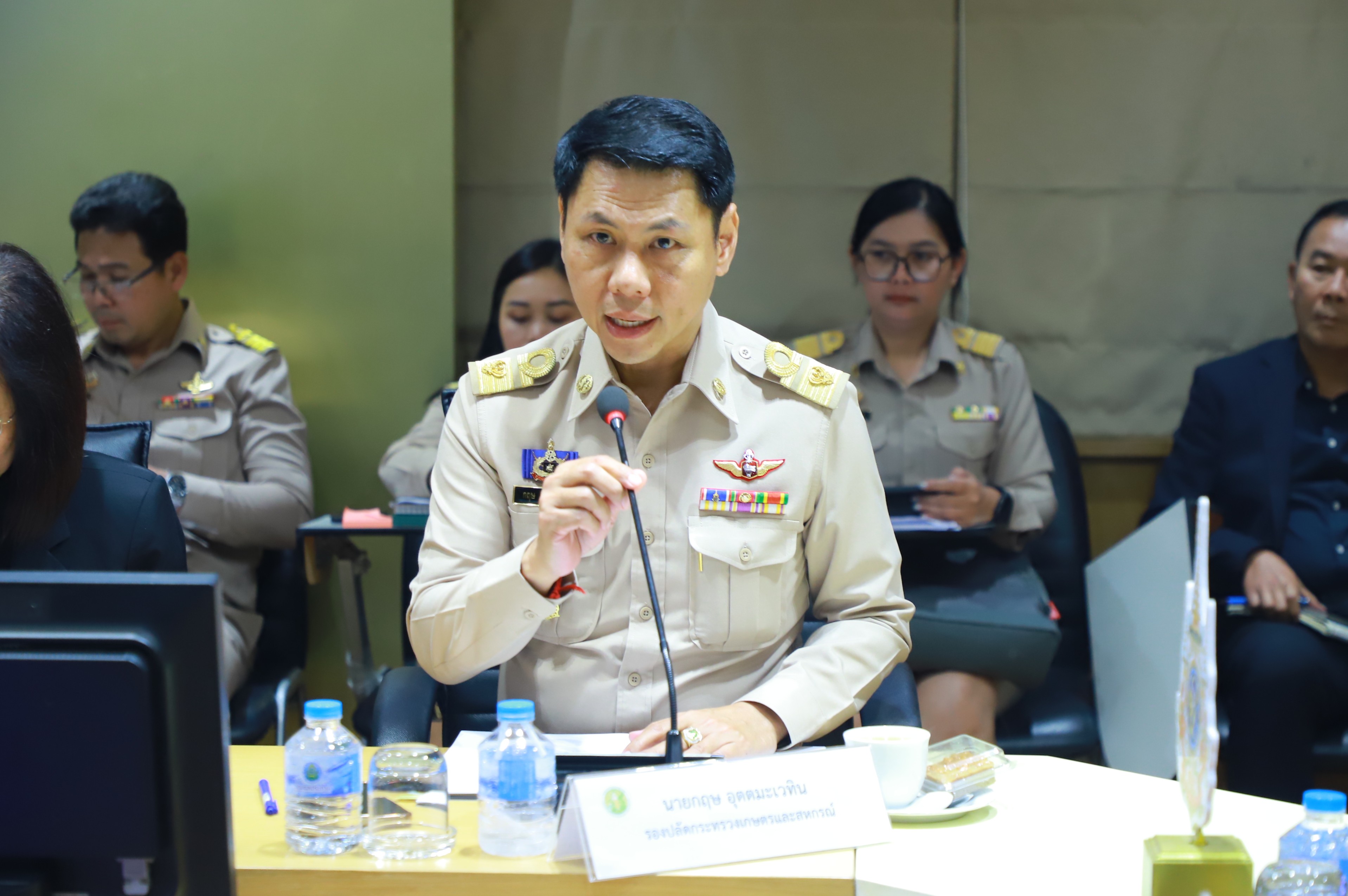 title - ส.ป.ก. ร่วมการประชุมคณะกรรมการแก้ไขปัญหาของเครือข่ายเกษตรกรช่วยชาติ ครั้งที่ 1/2569